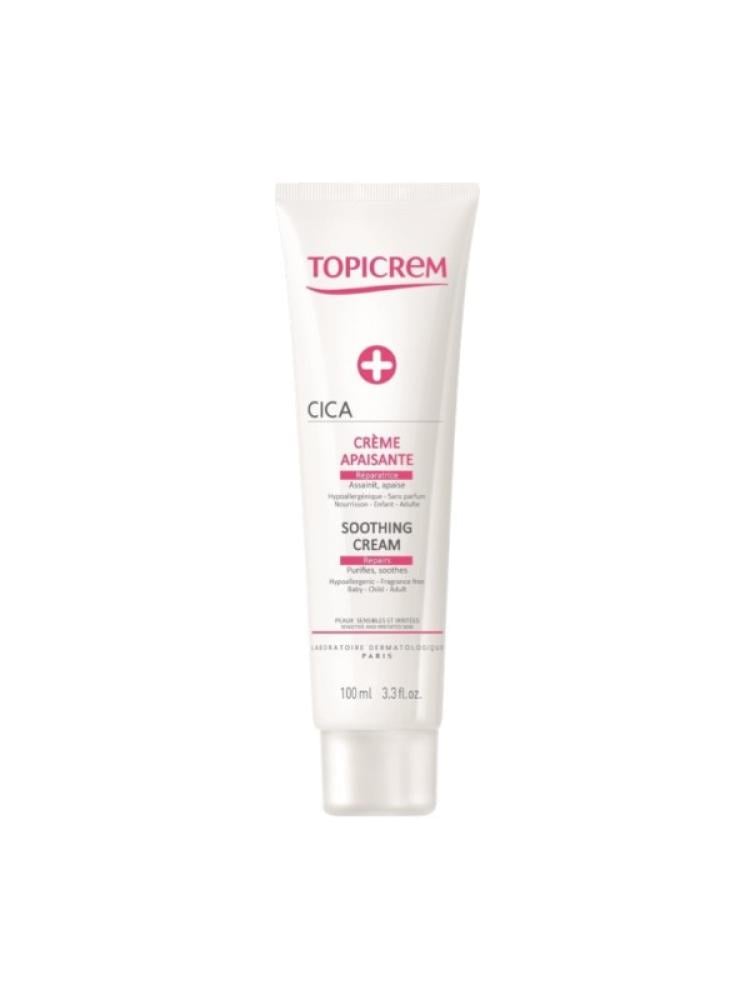Topicrem Cica Soothing Cream - For Sensitive Skin - 100ml