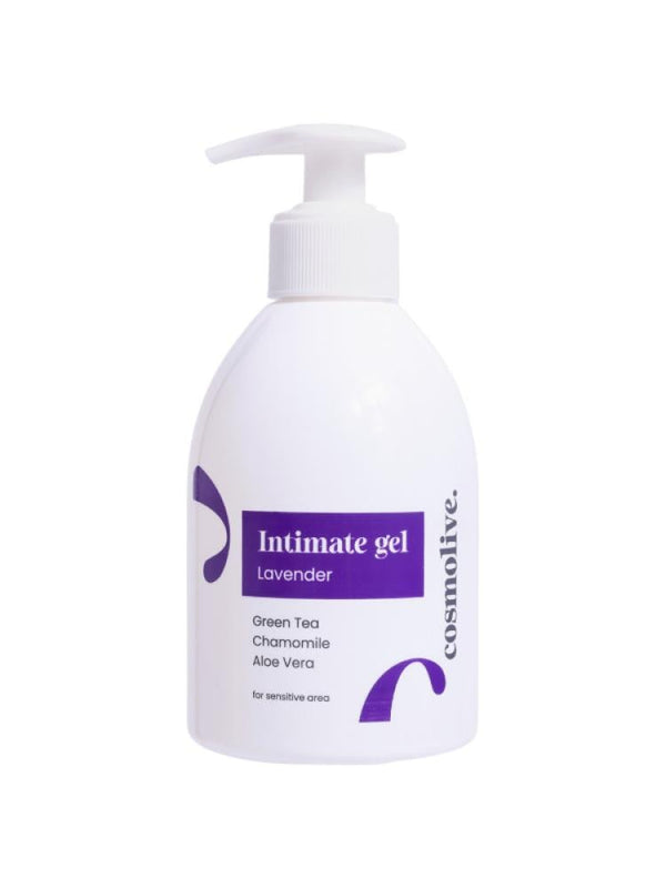 Intimate Wash Lavender Gentle Cleansing Gel Cosmolive 300ml
