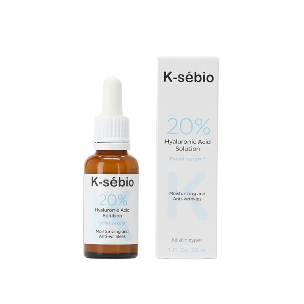 K-Cibio Hyaluronic Acid 20% Serum, Hydrating Facial Treatment, 30ml