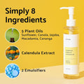 Botanical B Enzyme Cleansing Oil Deep Calendula IUNIK 200ml
