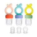 Baby Zone Silicone Pacifier and Teether, 3 Months Plus