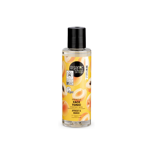 Organic Shop Facial Tonic Water, Apricot and Mango Extract, 150ml
