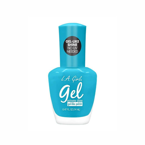 La Girl Extreme Shine Gel Nail Polish GNL658 Sky Blue 14ml