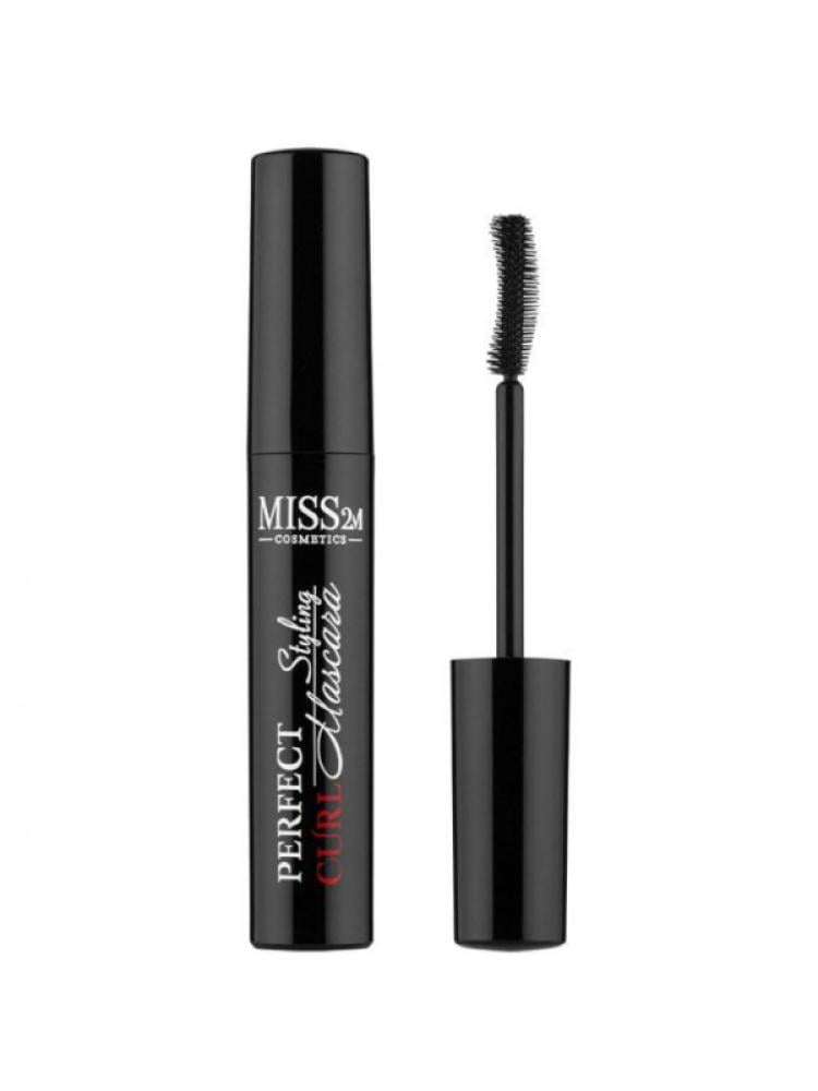 Miss 2M Perfect Curl Mascara, Intense Black, 6ml