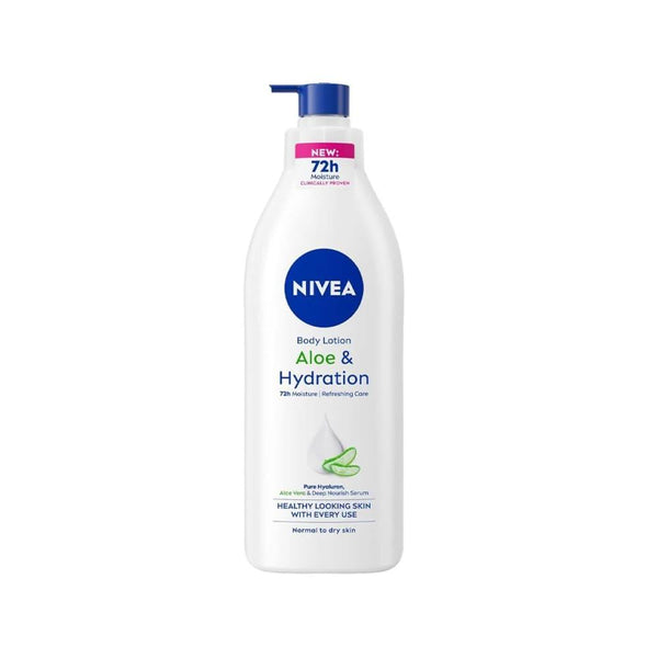 Nivea Body Lotion Deep Moisture Serum Aloe Vera Hydration 625ml