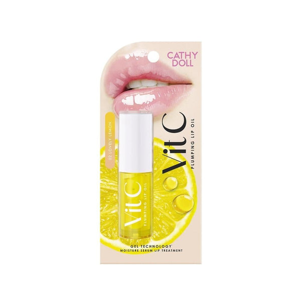 Cathy Doll Vitamin C Lip Gloss and Moisturizer 02 Lovely Lemon