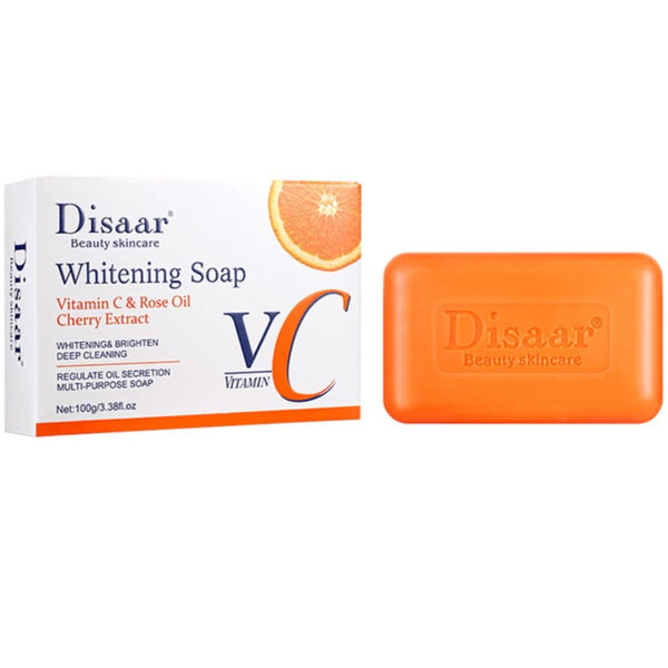 Disaar Vitamin C Soap - Moisturizing, Cleansing, Brightening - 100g