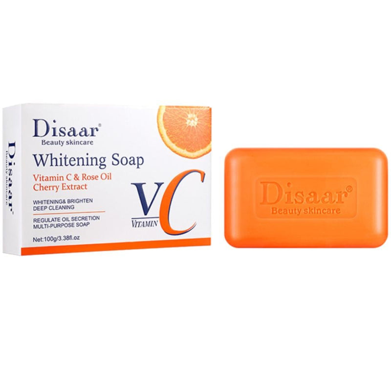 Disaar Vitamin C Soap - Moisturizing, Cleansing, Brightening - 100g