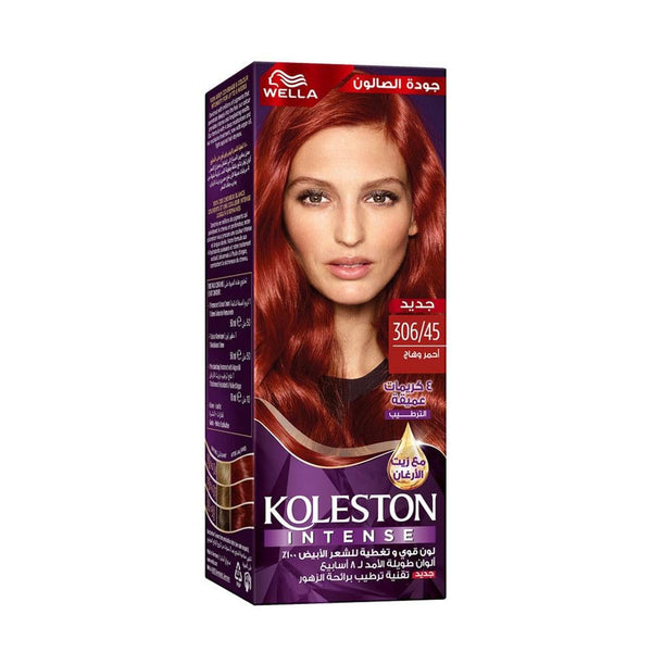Best Red Hair Dye Permanent Wella Koleston Pomegranate Red 306/45 60ml