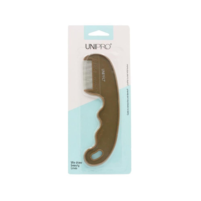Unipro Lice Comb - Large - Flexible Teeth - Head Lice & Egg Removal