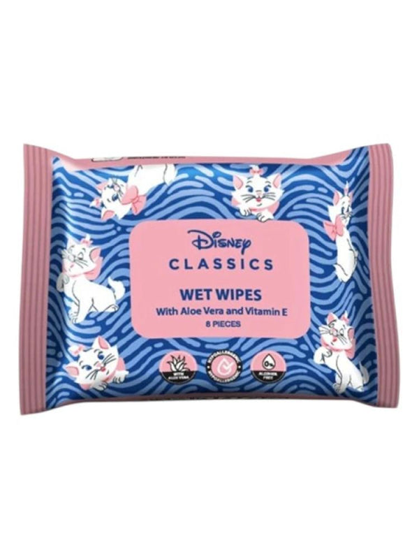 Fab Lab Classic Baby Wipes with Aloe Vera & Vitamin E - 8 Packs of 8 Wipes