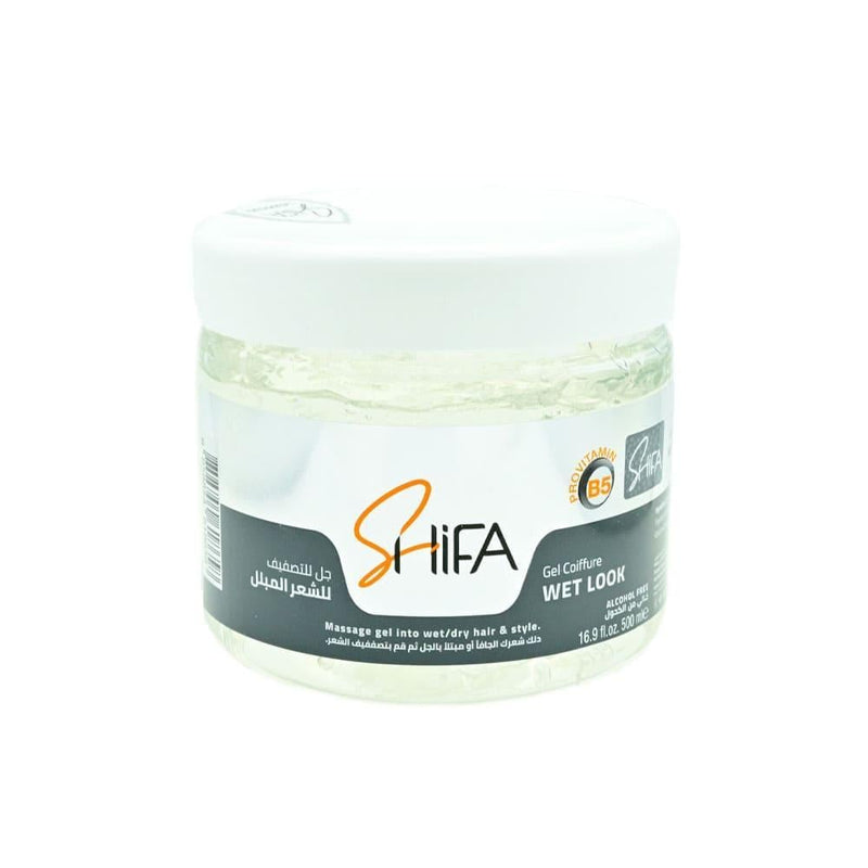 Wet Look Hair Gel Strong Hold Shifa 500ml