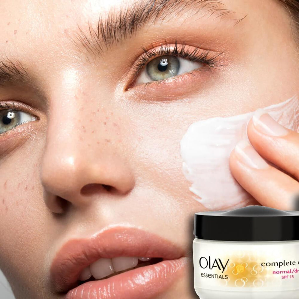 Olay Complete Day Cream SPF 15 Daily Face Moisturizer Sun Protection 50ml