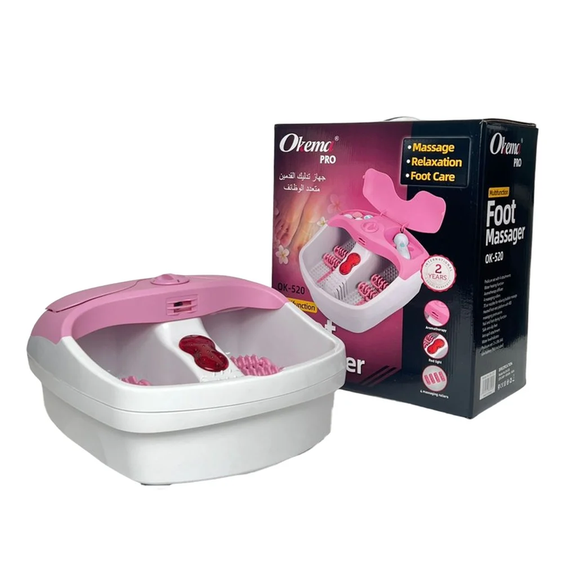 Okema Multifunctional Foot Massager OK-520 with Infrared and Bubbles