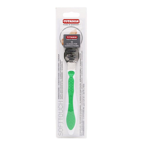 Foot Callus Scraper with 10 Replacement Blades Titania 3038/10 B