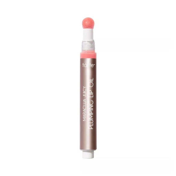 Tarte Maracuja Juicy Lip Plumping Oil, Petal, High-Shine Gloss with 15 Oils