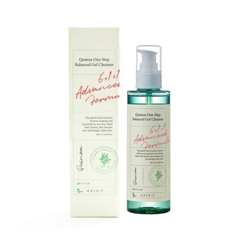 Axis-y Quinoa One Step Cleansing Gel, Sulfate-Free, pH Balanced, 180ml