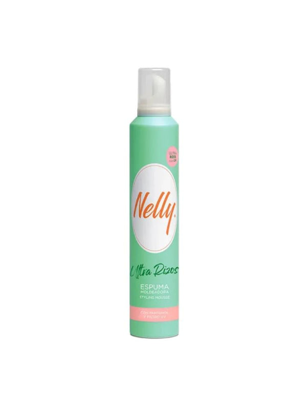 Nelly Extra Strong Hold Styling Mousse - Panthenol, UV Filter - 75ml