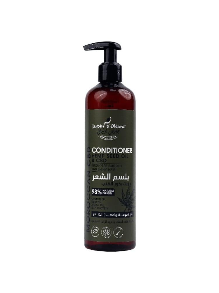 Garden Olean Hemp Seed Oil Conditioner with Argan Oil & Keratin - 380ml