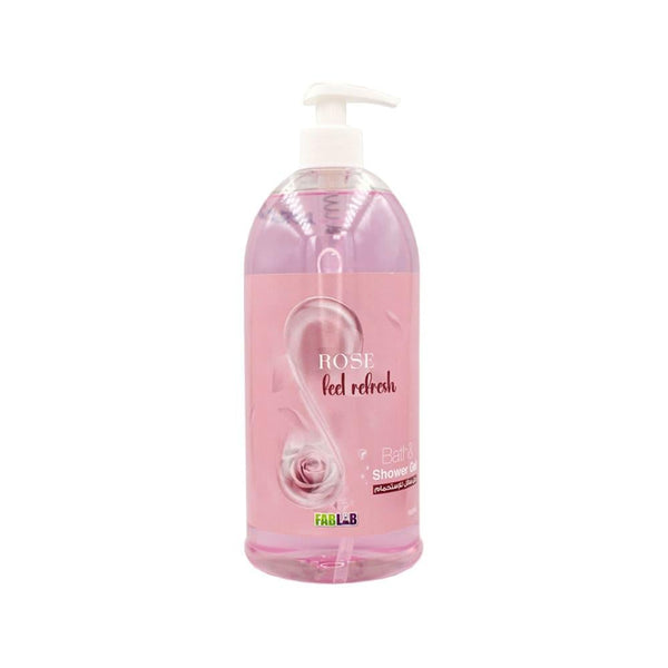 Rose Shower Gel Moisturising Fablab 1000ml