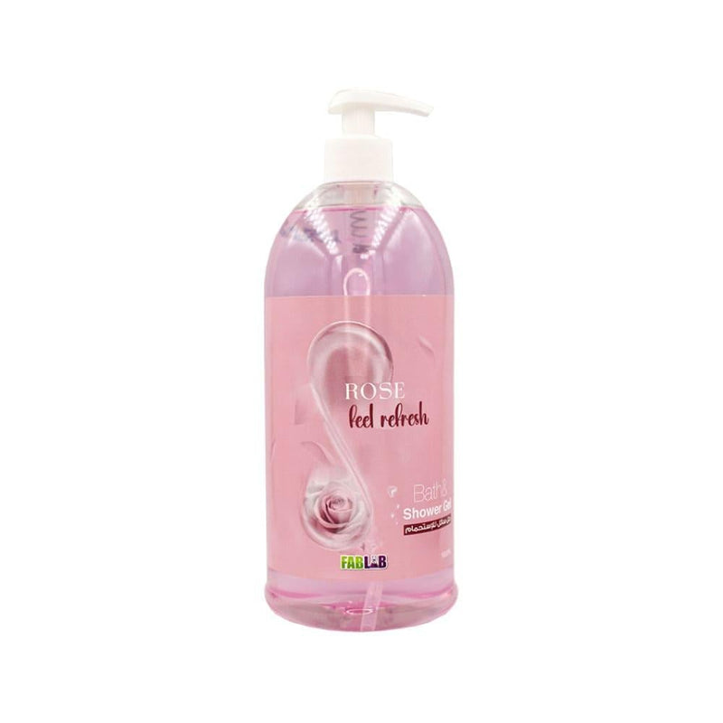 Rose Shower Gel Moisturising Fablab 1000ml