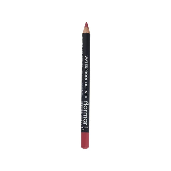 Waterproof Lip Liner Pencil Long-Lasting Flormar Sour Cherry 241 1.2g