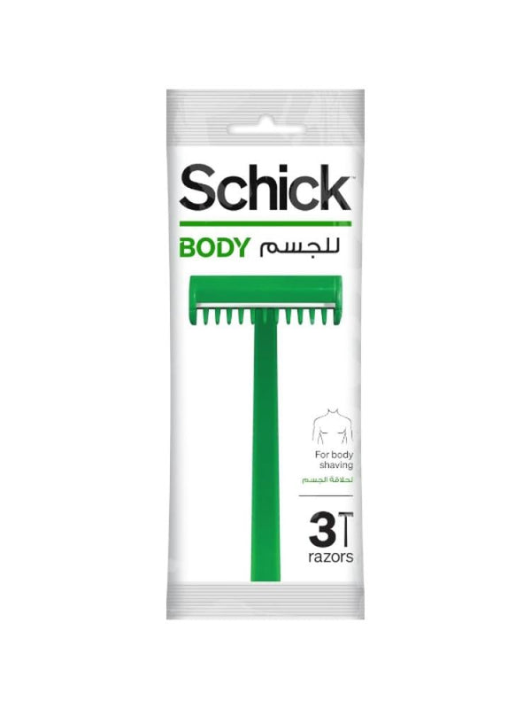 Schick Body Razor Blades - 3 Pieces