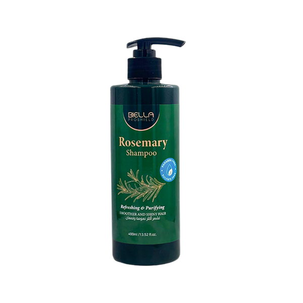Bella Rosemary Shampoo Scalp Cleansing Hair Smoothing 400ml