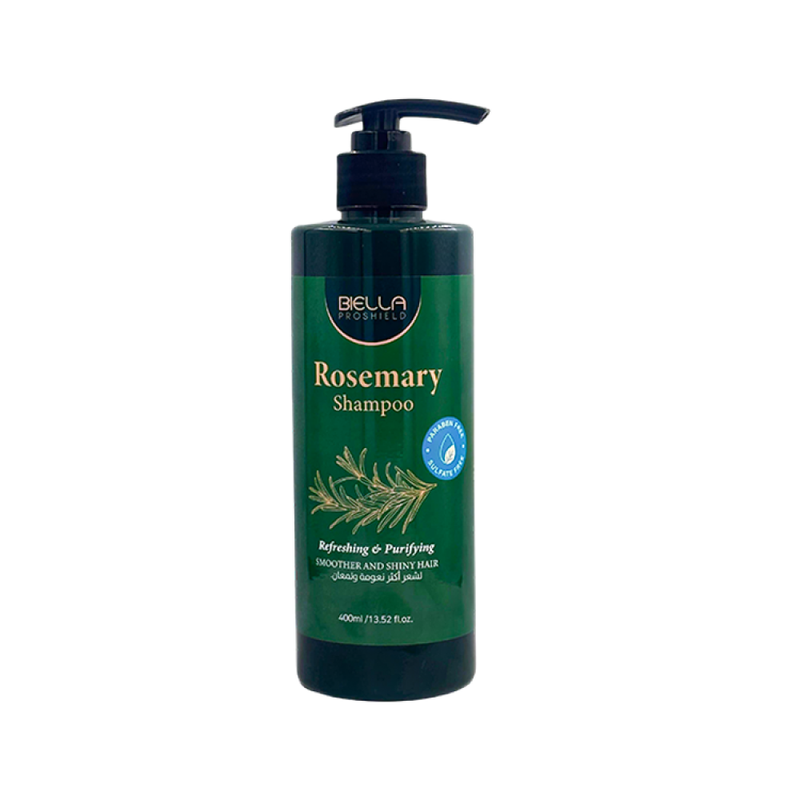 Bella Rosemary Shampoo Scalp Cleansing Hair Smoothing 400ml