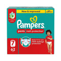 Pampers Active Fit Nappy Pants Size 7 High Absorbency 15-30kg 62 Count