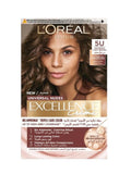 L'Oréal Paris Excellence Hair Color Cream 5U Light Brown Ammonia-Free
