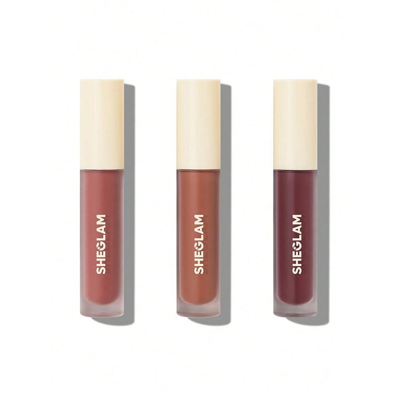 Matte Liquid Lipstick Set Mini Feel Real Sheglam 2.3x3ml