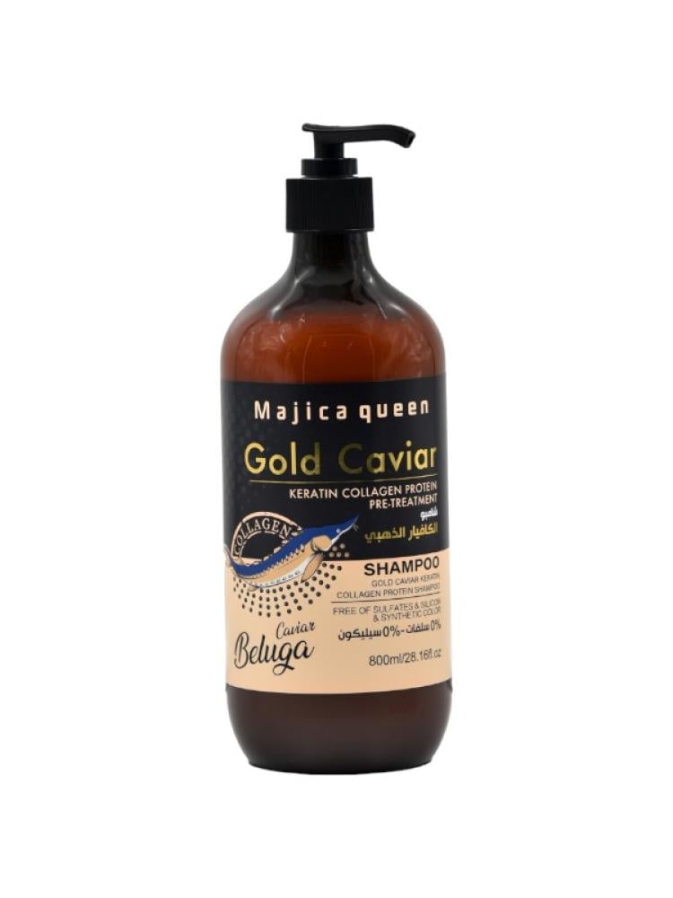 Majica Golden Caviar Shampoo - Strengthening, Hair Growth, 800ml