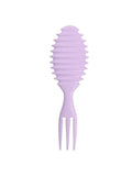 Hair System BK24-604 Purple Hair Brush for Detangling and Styling