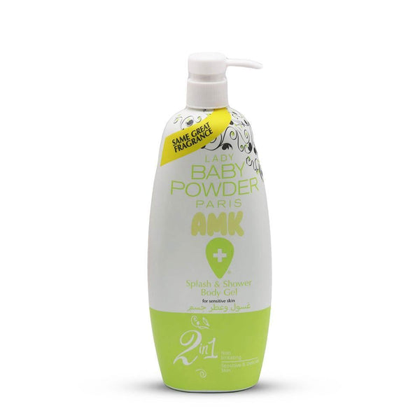 Lady Baby Powder Perfumed Body Wash Moisturizing Cleanser 800ml