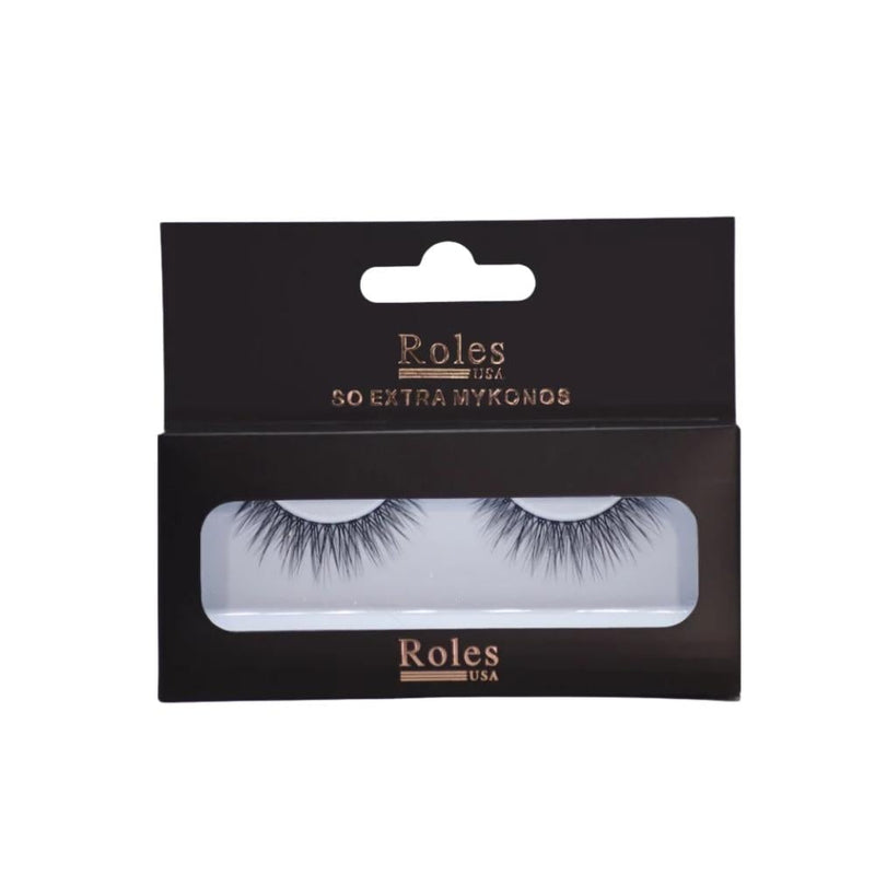 Roles 3D Mink Eyelashes, L1755, 100% Natural Hair, Reusable