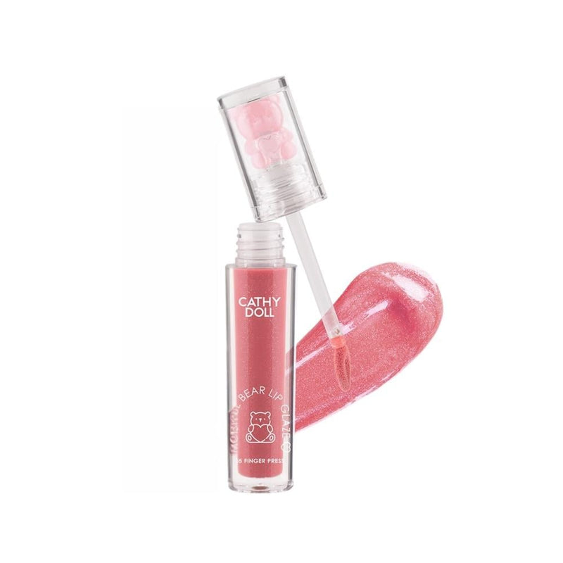 Cathy Doll Moisturizing Lip Gloss, Strawberry Scent, 05 Finger Press