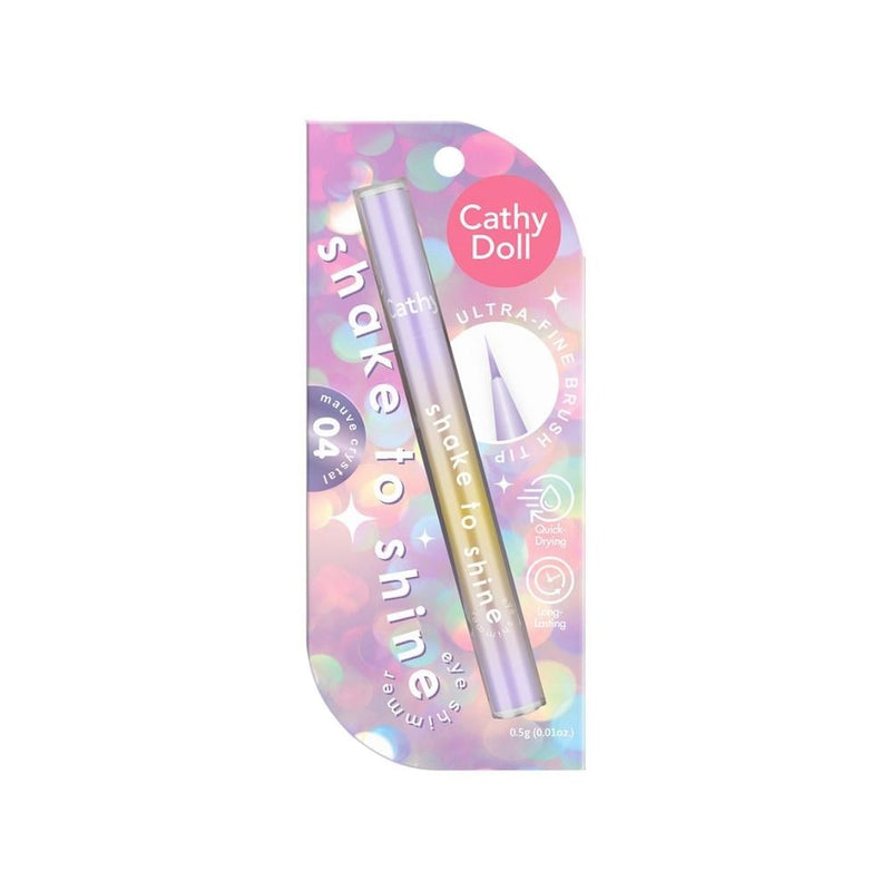 Cathy Doll Liquid Shimmer Eyeliner, Mauve Crystal, Waterproof