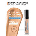 Flormar Liquid Concealer 004 Medium Beige Full Coverage Blue Light Protection