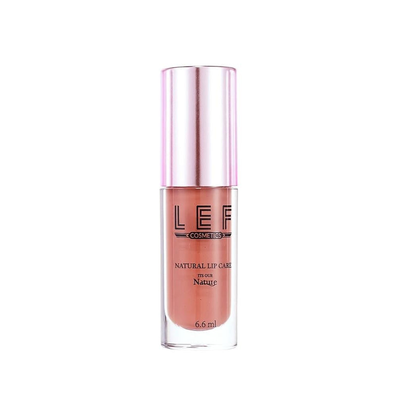 Lef Volume Plump Lip Gloss - 06 Nude, Hydrating, High-Shine Finish