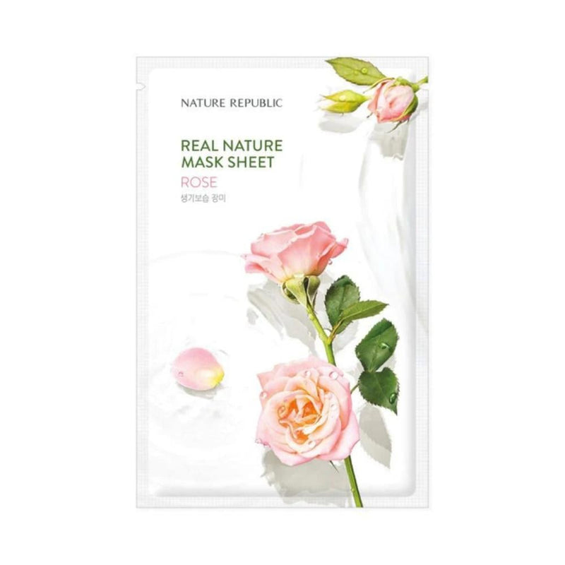 Nature Republic Rose Sheet Mask Hydrating Soothing 23ml