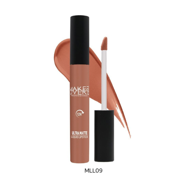 Make Over 22 Ultra Matte Liquid Lipstick MLL09, Full Coverage
