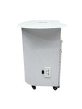 Salon System Pedicure Table - White with Integrated Storage
