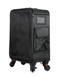Salon System Divided Beauty Bag with Wheels - Black