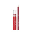 Natural Lip Tint Korean Style Glossy Rose Set Loveme Beauty 2pc