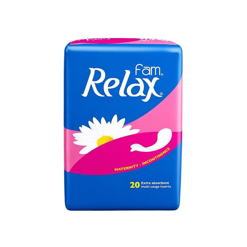 Postpartum Sanitary Pads High Absorbency Maternity Fam Relax 20 Pads