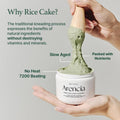 Facial Cleanser Fresh Green Rice Mochi by Arencia 120g
