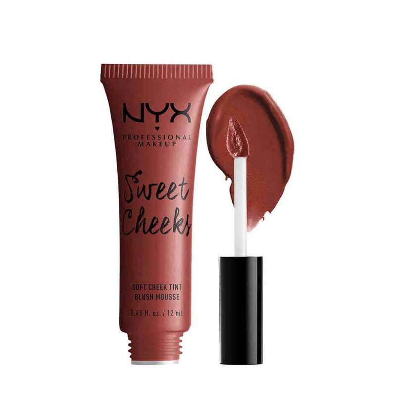 Cream Blush Buildable Colour NYX Sweet Cheeks Soft Cheek Tint 06 Bomb Shell 12ml