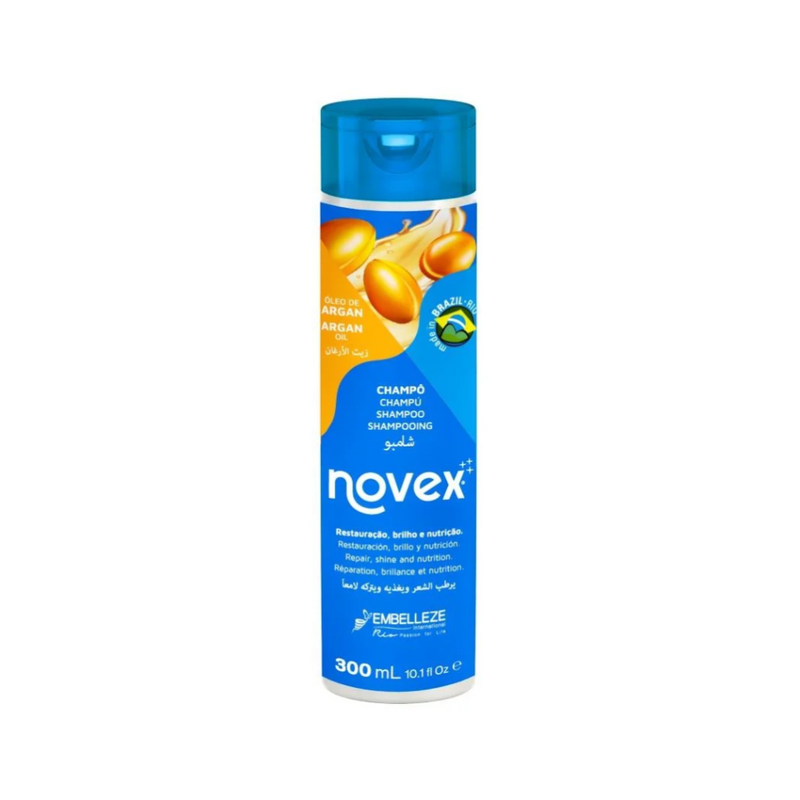 Novex No Fix Argan Oil Shampoo, Sulfate-Free, 300ml