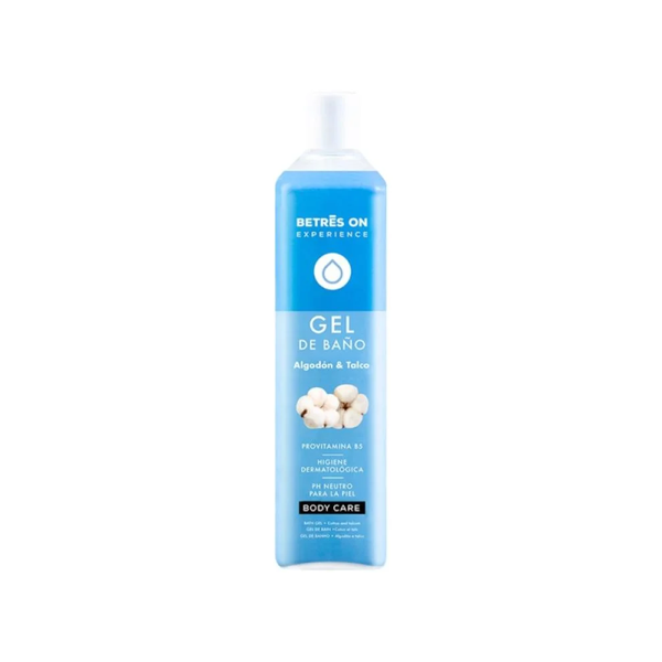 Betres On Shower Gel Cotton & Talc Powder Scent 750ml
